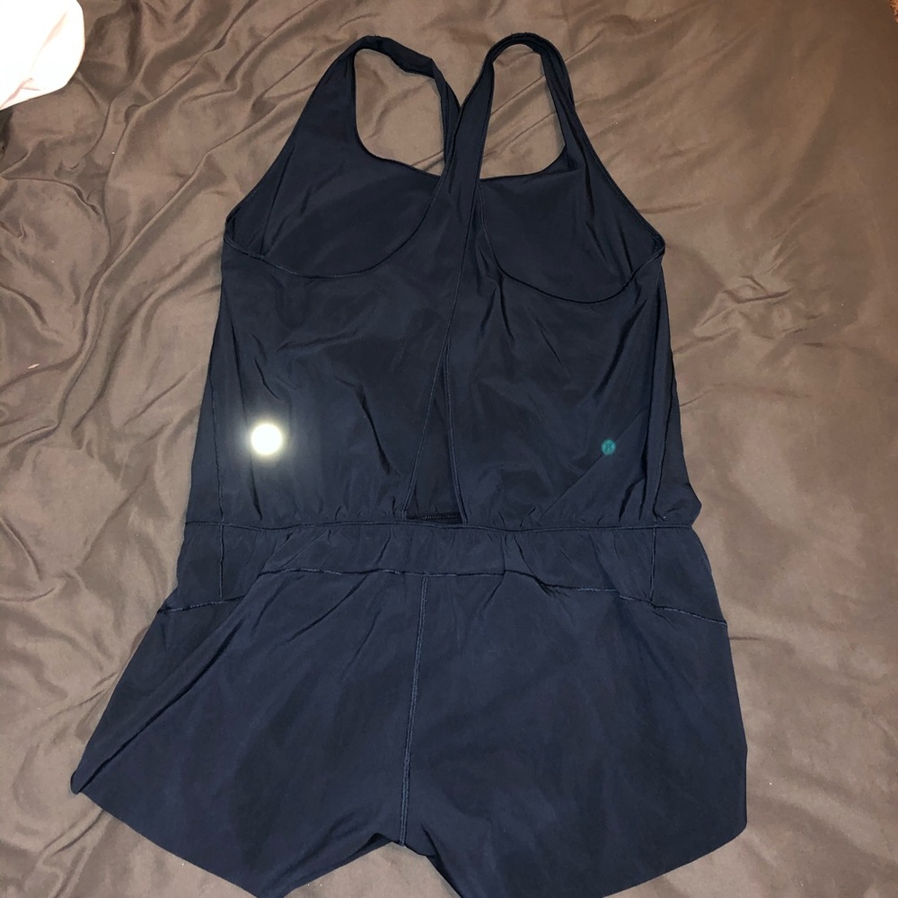 TEAL LULU LEMON ATHLETIC ROMPER - Picture 4 of 5